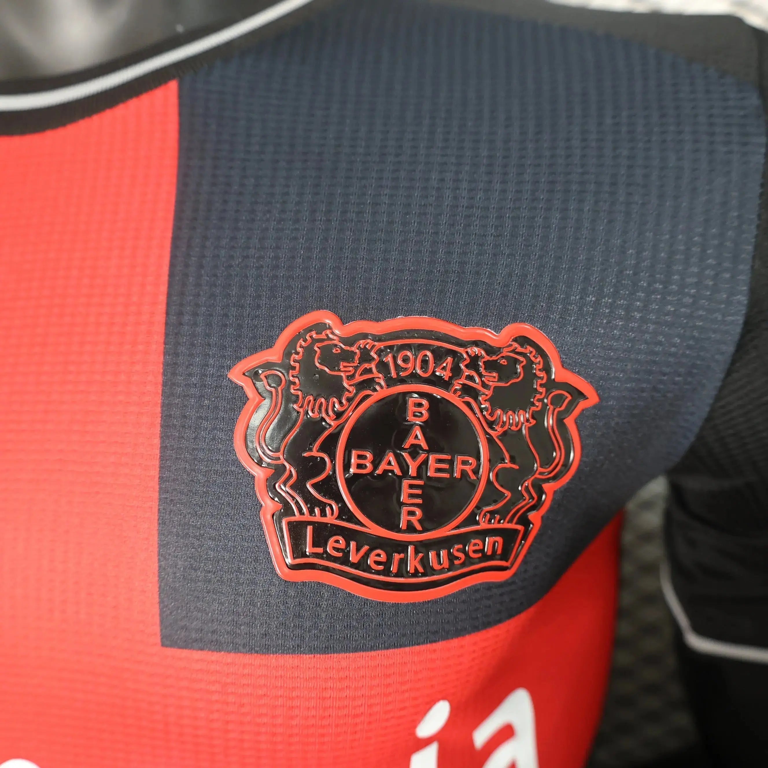 MAILLOT BAYER LEVERKUSEN DOMICILE 2023/2024 Version Player YamaKits Foot