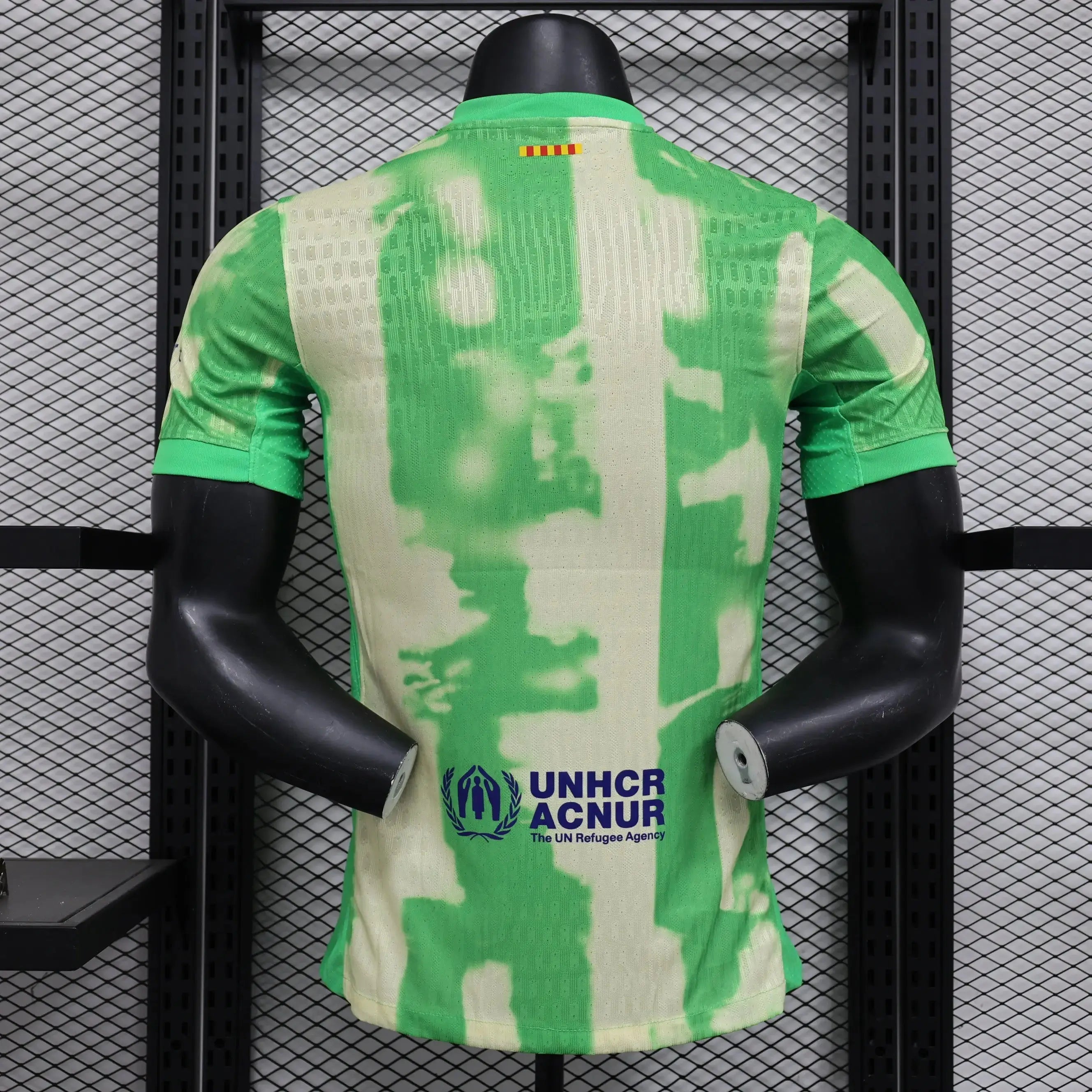 MAILLOT FC BARCELONE THIRD "Vert" 2024/2025 Version Player YamaKits Foot