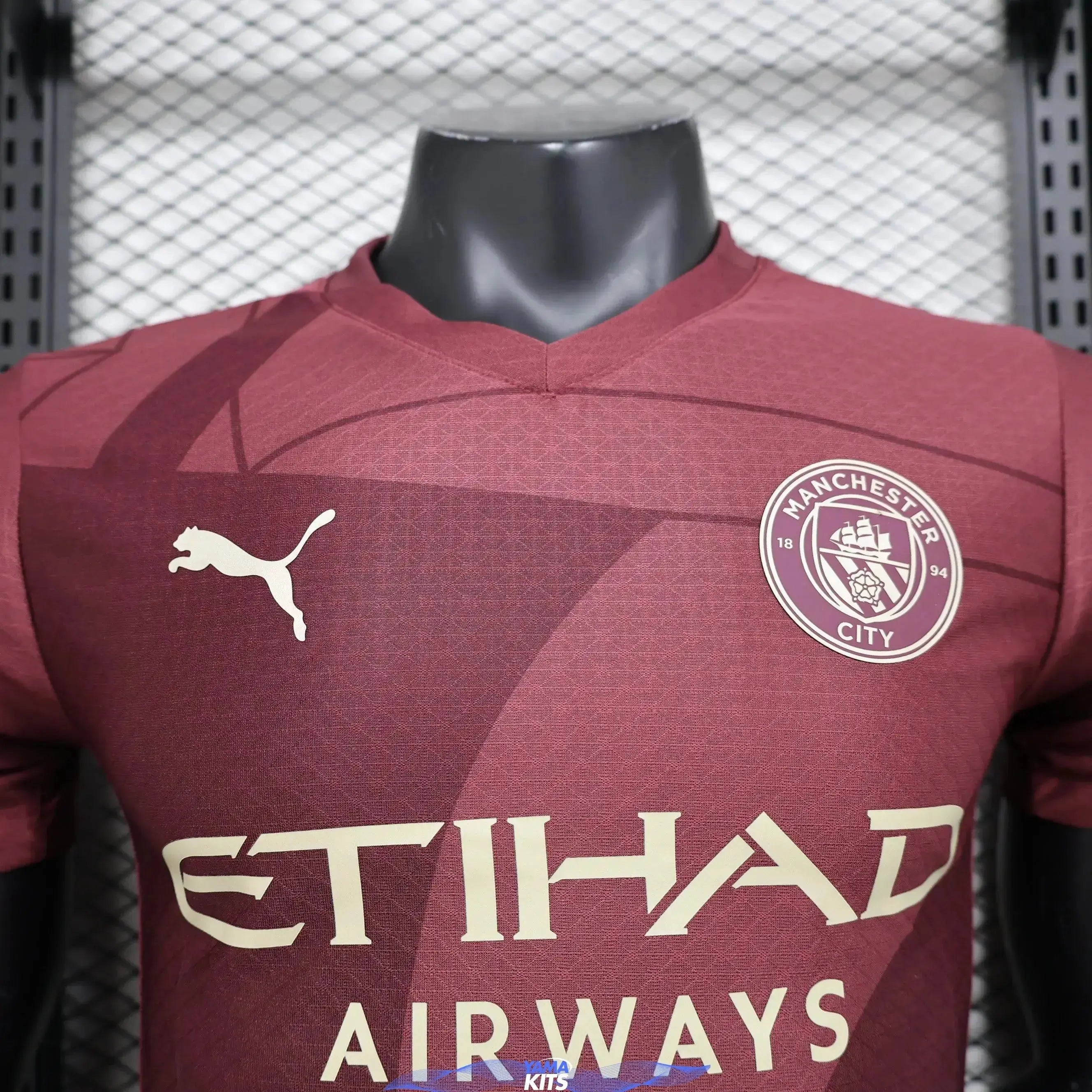 MAILLOT MANCHESTER CITY 2024-2025 Version Player YamaKits Foot