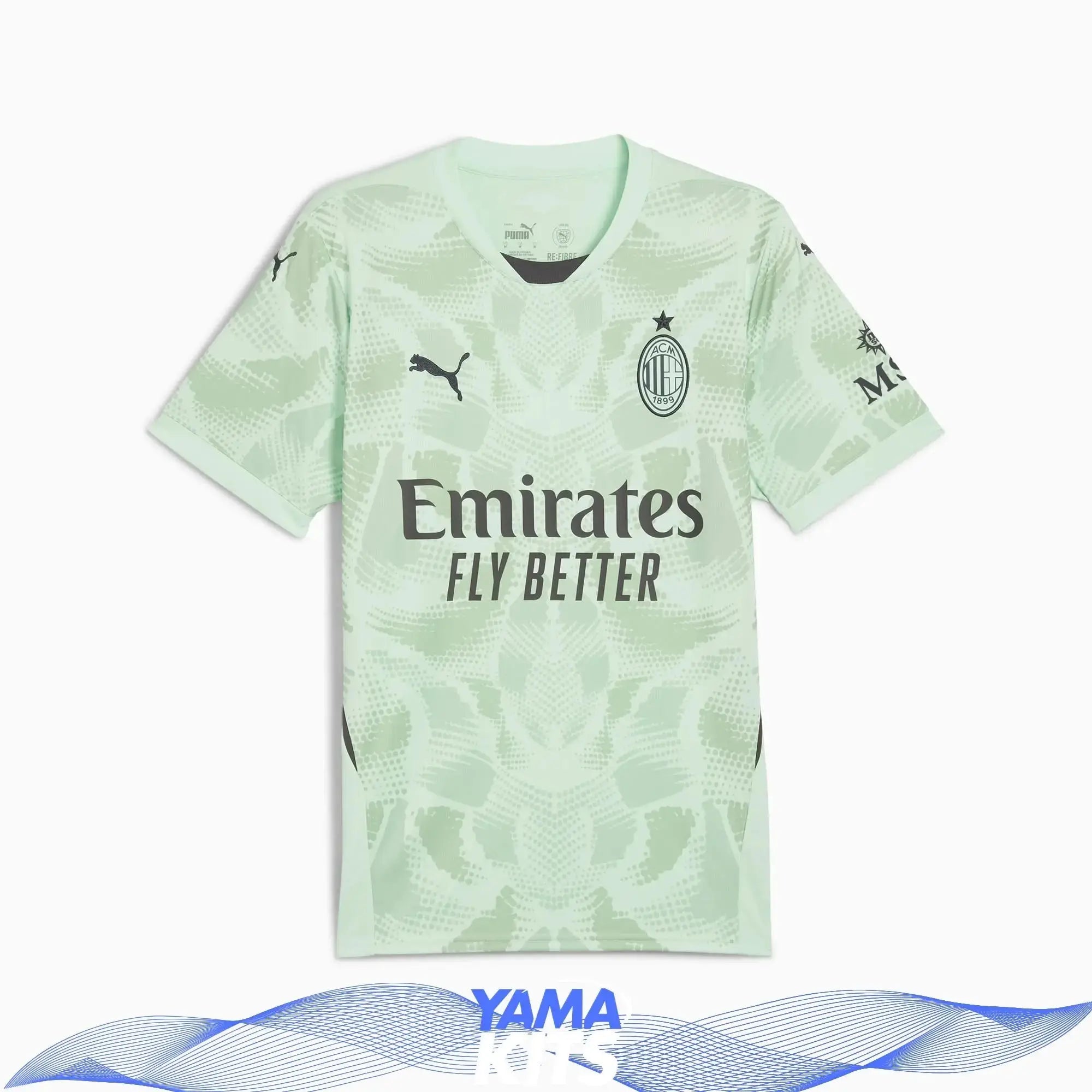 Maillot Ac Milan gardien « vert » 2024/2025 YamaKits Foot