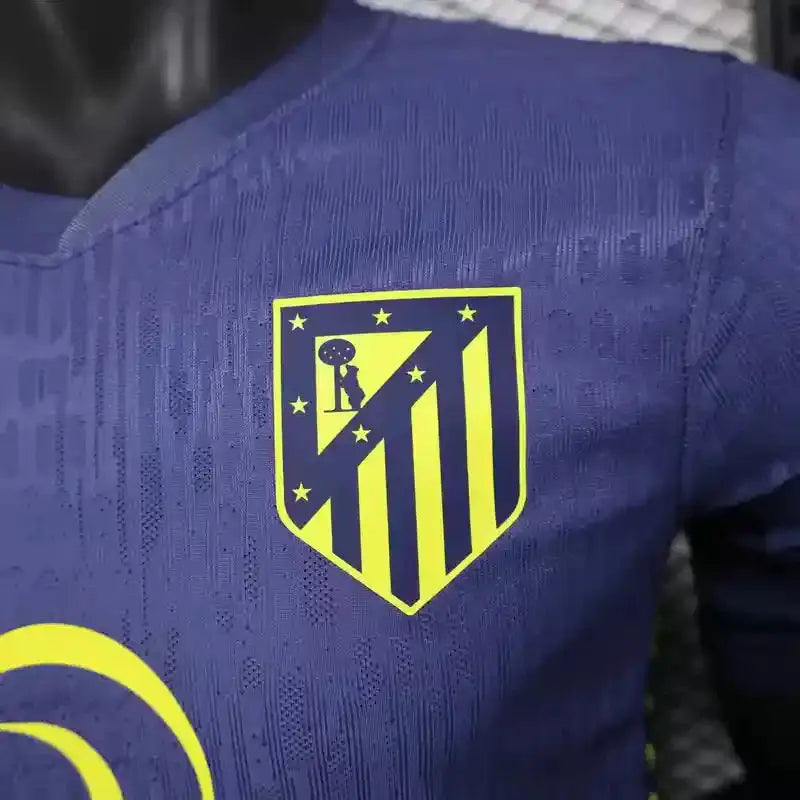 Maillot Atlético de Madrid éxterieur "rouge" 2025/2026 Version Player YamaKits Foot