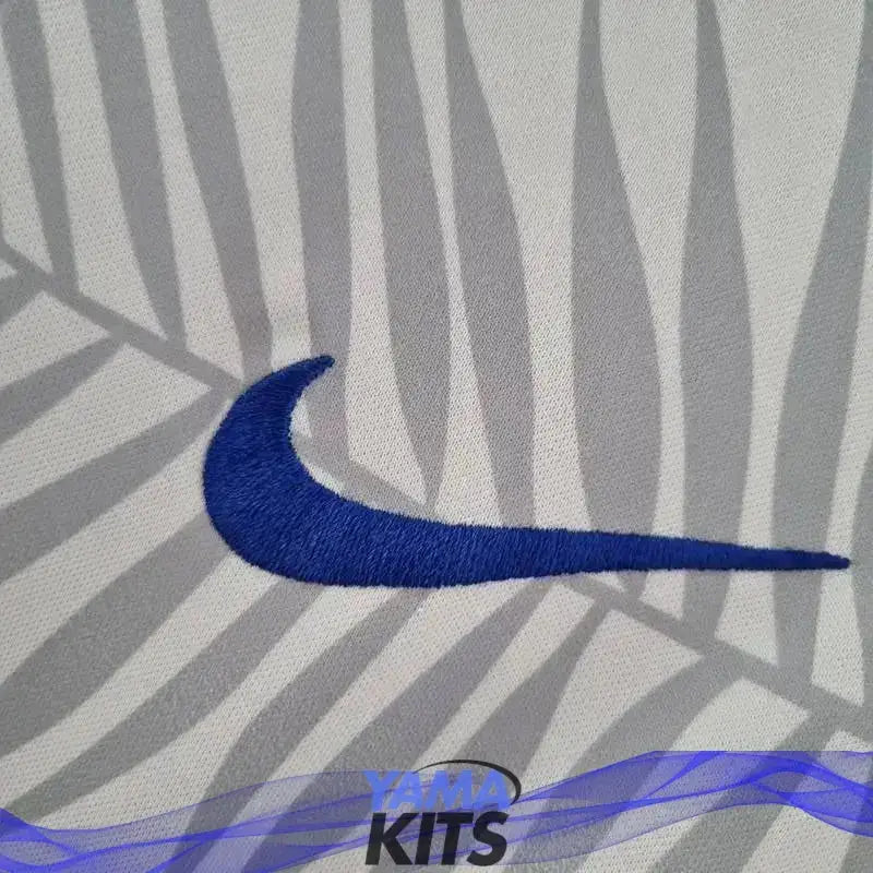 Maillot Brésil Concept « feuilles bleues » 2024/2025 YamaKits Foot