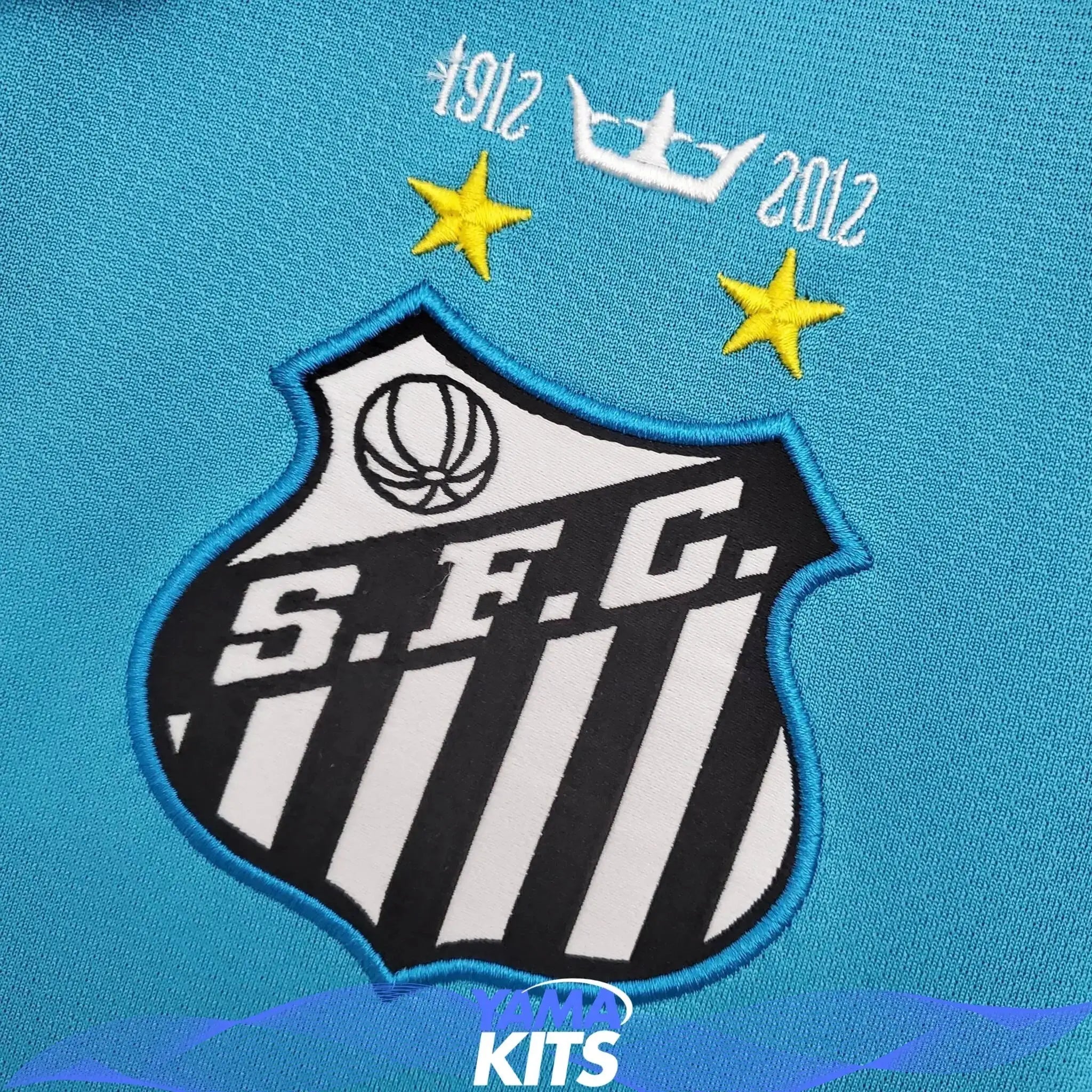 Maillot FC Santos Retro "Bleu" 2012/2013 YamaKits Foot