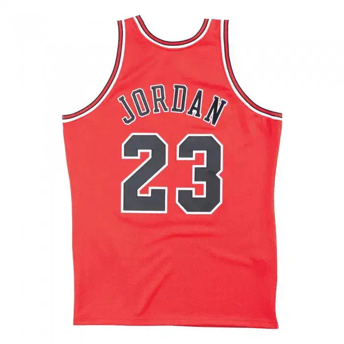 Maillot NBA Michael Jordan Chicago Bulls Rouge '95 Mitchell & Ness - Édition Finals YamaBasketball
