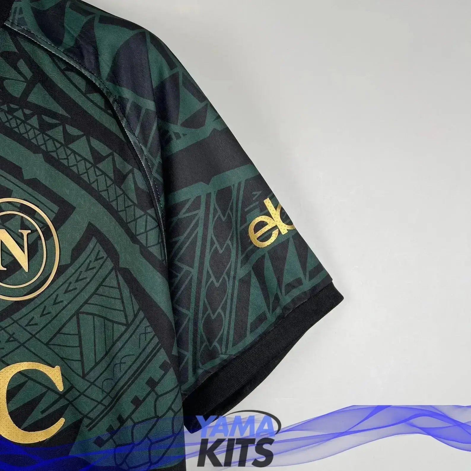 Maillot Napoli Third « noir » 2024/2025 YamaKits Foot