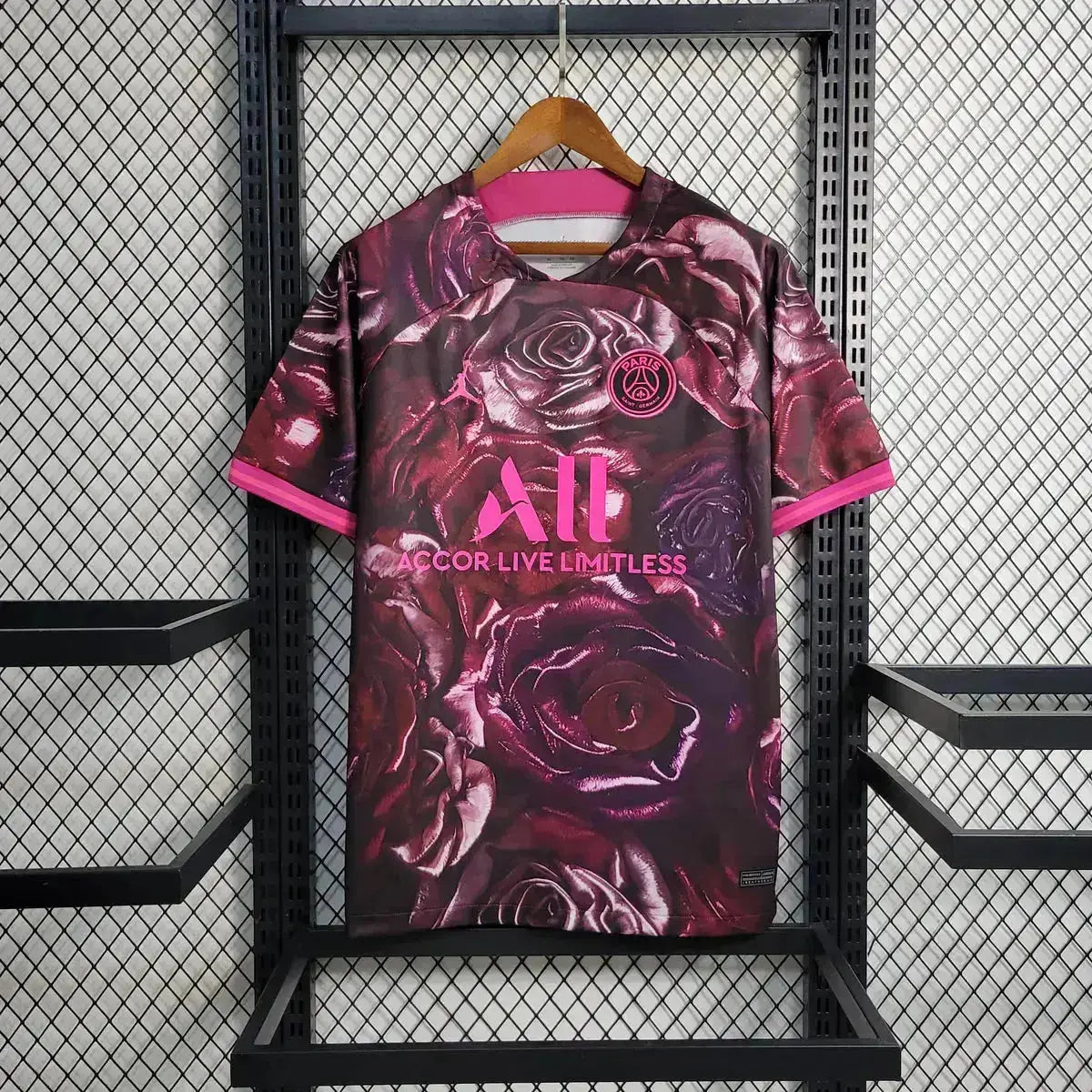 Maillot Paris Saint-Germain Concept « Rose » 2023/2024 YamaKits Foot