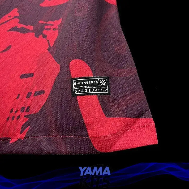 Maillot Paris Saint-Germain concept « rouge » 2024/2025 YamaKits Foot