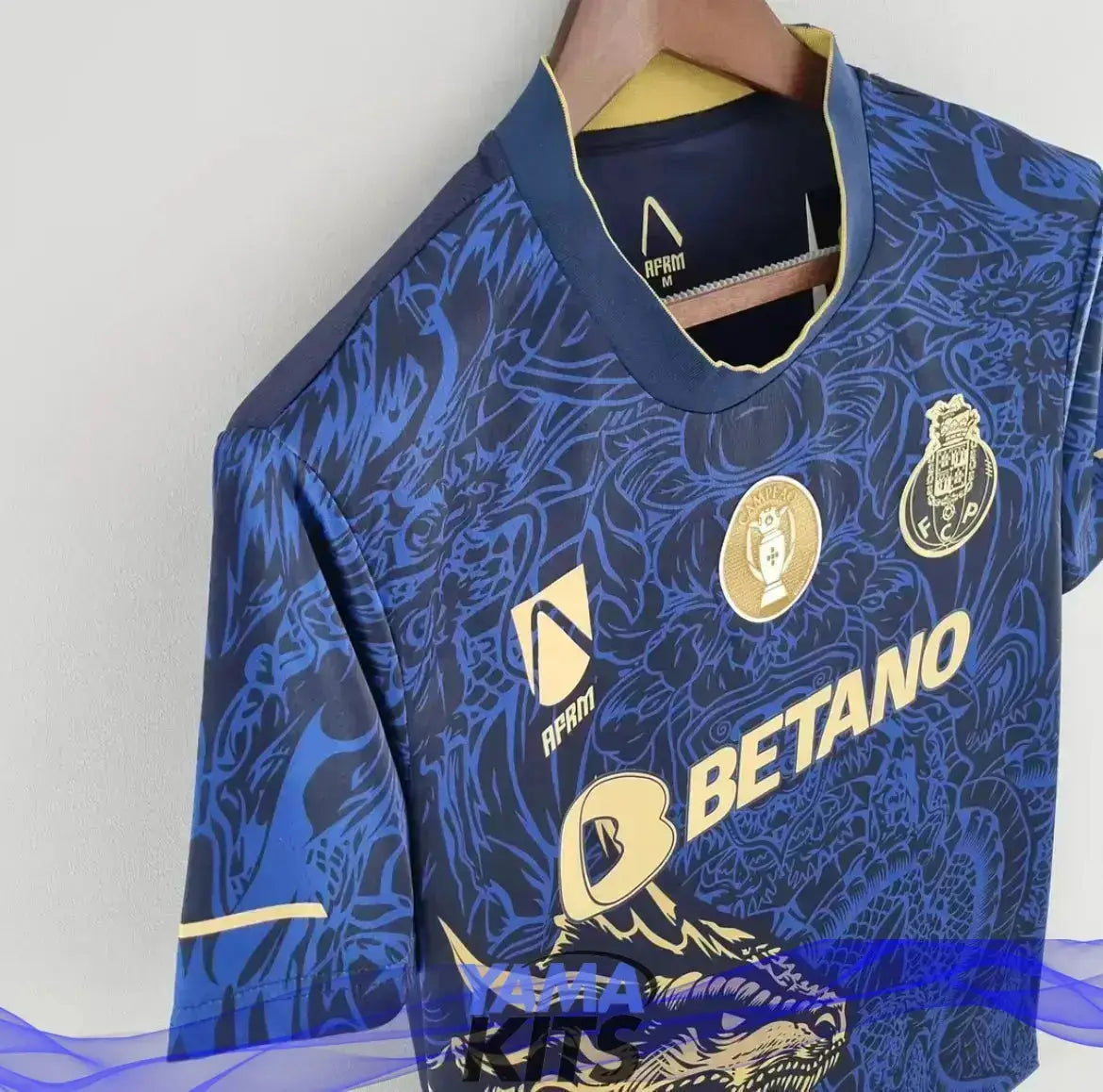 Maillot Porto concept "Dragon Bleu" 2022/2023 YamaKits Foot