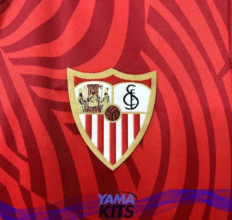 Maillot Séville Extérieur "Red" 2023/2024 YamaKits Foot