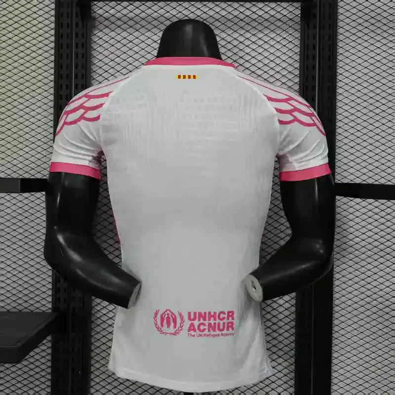 MAILLOT BARCELONE CONCEPT "Rose" 2025/2026 Version Player YamaKits Foot