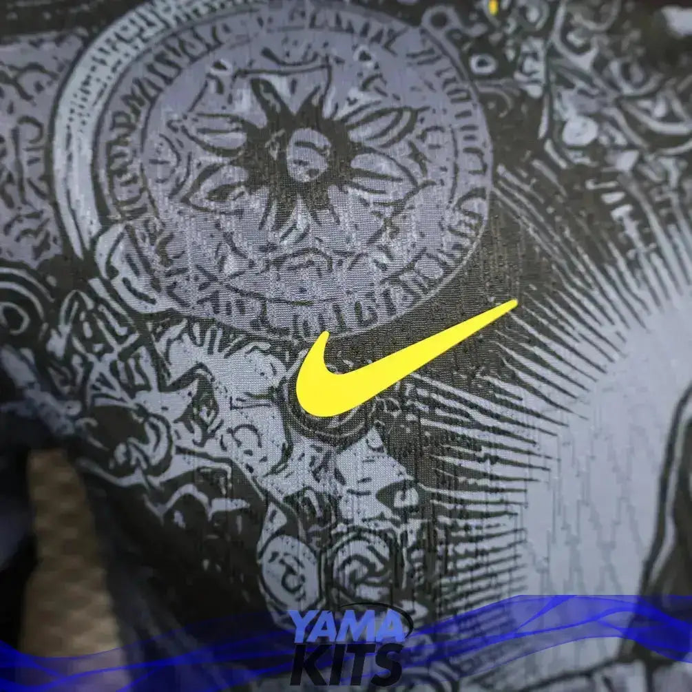 MAILLOT BRÉSIL CONCEPT GRIS « CHRIST RÉDEMPTEUR » 2024/2025 Version Player YamaKits Foot