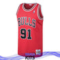MAILLOT DENNIS RODMAN ROAD SWINGMAN CHIGACO BULLS VINTAGE