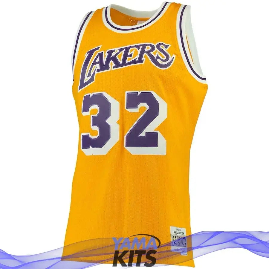 MAILLOT MAGIC JOHNSON LOS ANGELES LAKERS VINTAGE YamaBasketball