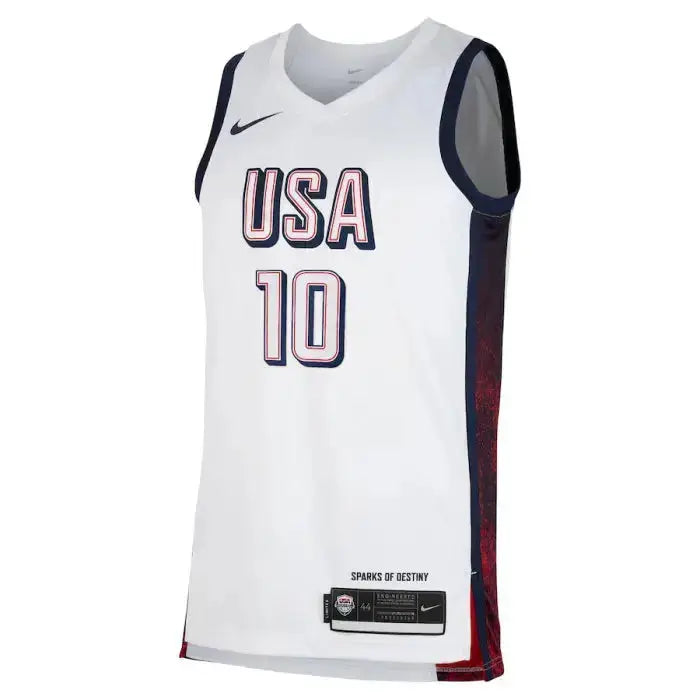 MAILLOT TEAM USA 2024 BLANC YamaBasketball