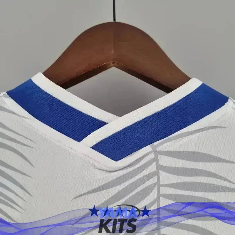 Maillot Brésil Concept « feuilles bleues » 2024/2025 YamaKits Foot