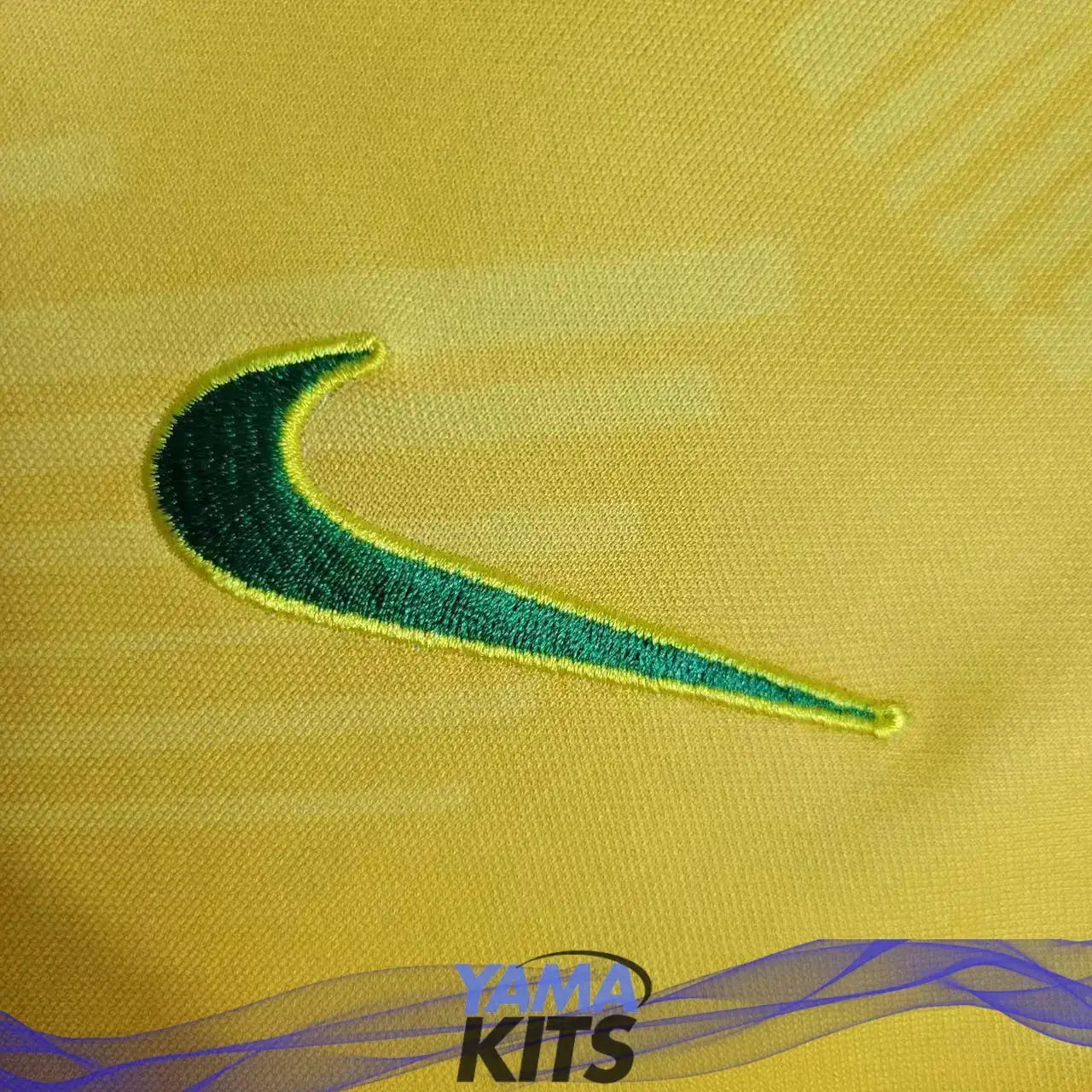Maillot Femme du Brésil/Brazil Concept Jaune « Christ rédempteur » YamaKits Foot