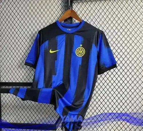 Maillot Inter Milan Domicile « bleu, noir » 2023/2024 YamaKits Foot