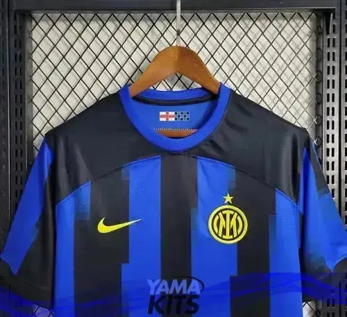Maillot Inter Milan Domicile « bleu, noir » 2023/2024 YamaKits Foot
