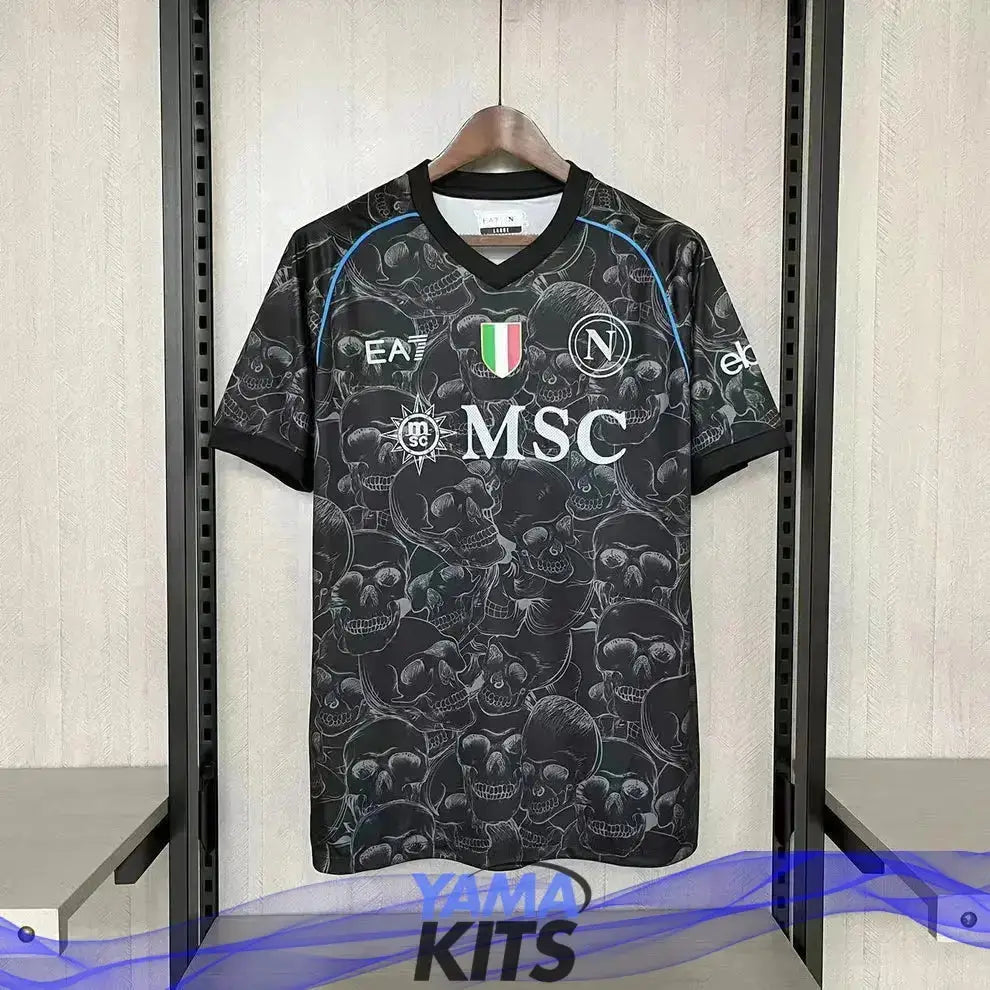 Maillot Napoli Concept « Halloween » 2025 YamaKits Foot