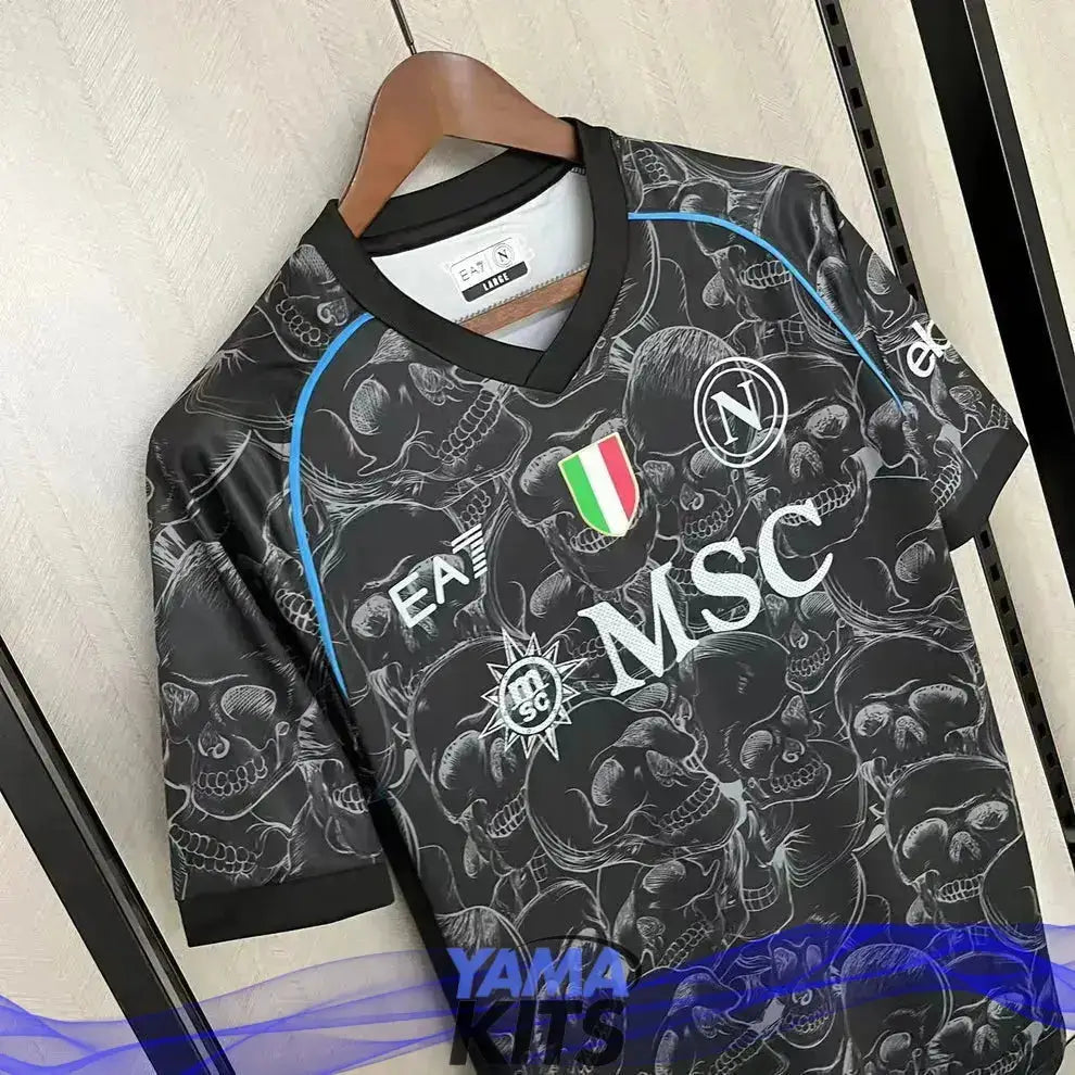 Maillot Napoli Concept « Halloween » 2025 YamaKits Foot