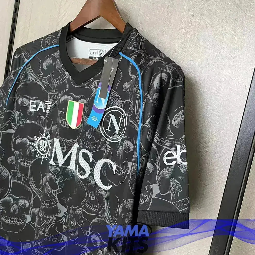 Maillot Napoli Concept « Halloween » 2025 YamaKits Foot