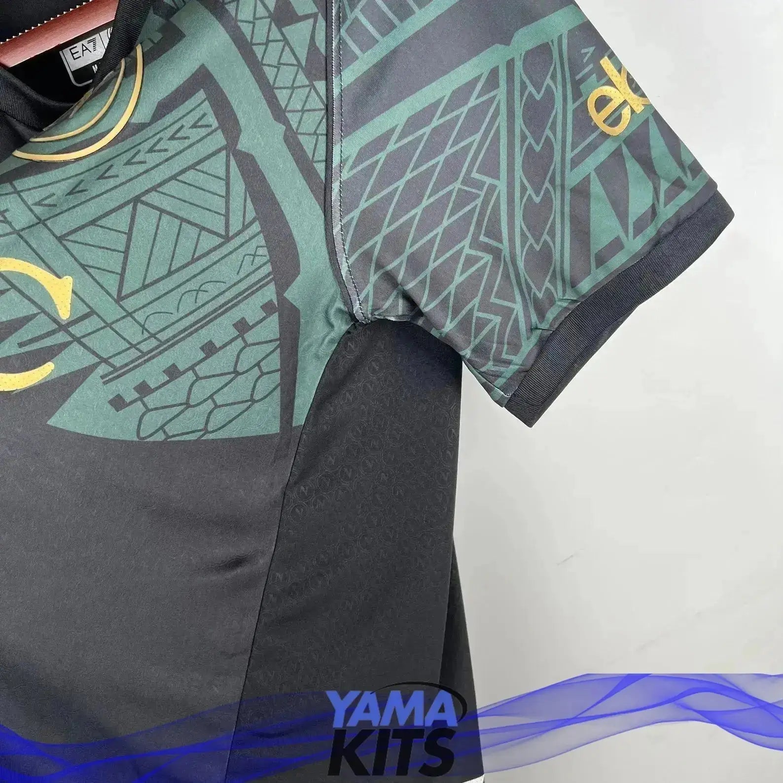Maillot Napoli Third « noir » 2024/2025 YamaKits Foot