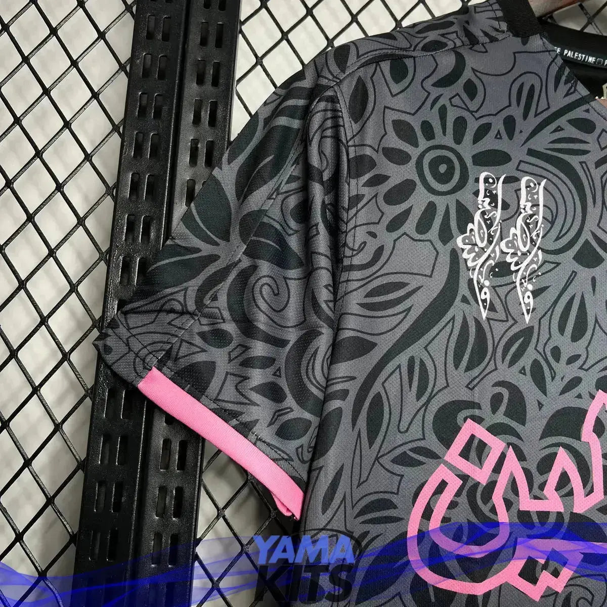 Maillot Palestine Concept « Noir » 2024/2024 YamaKits Foot