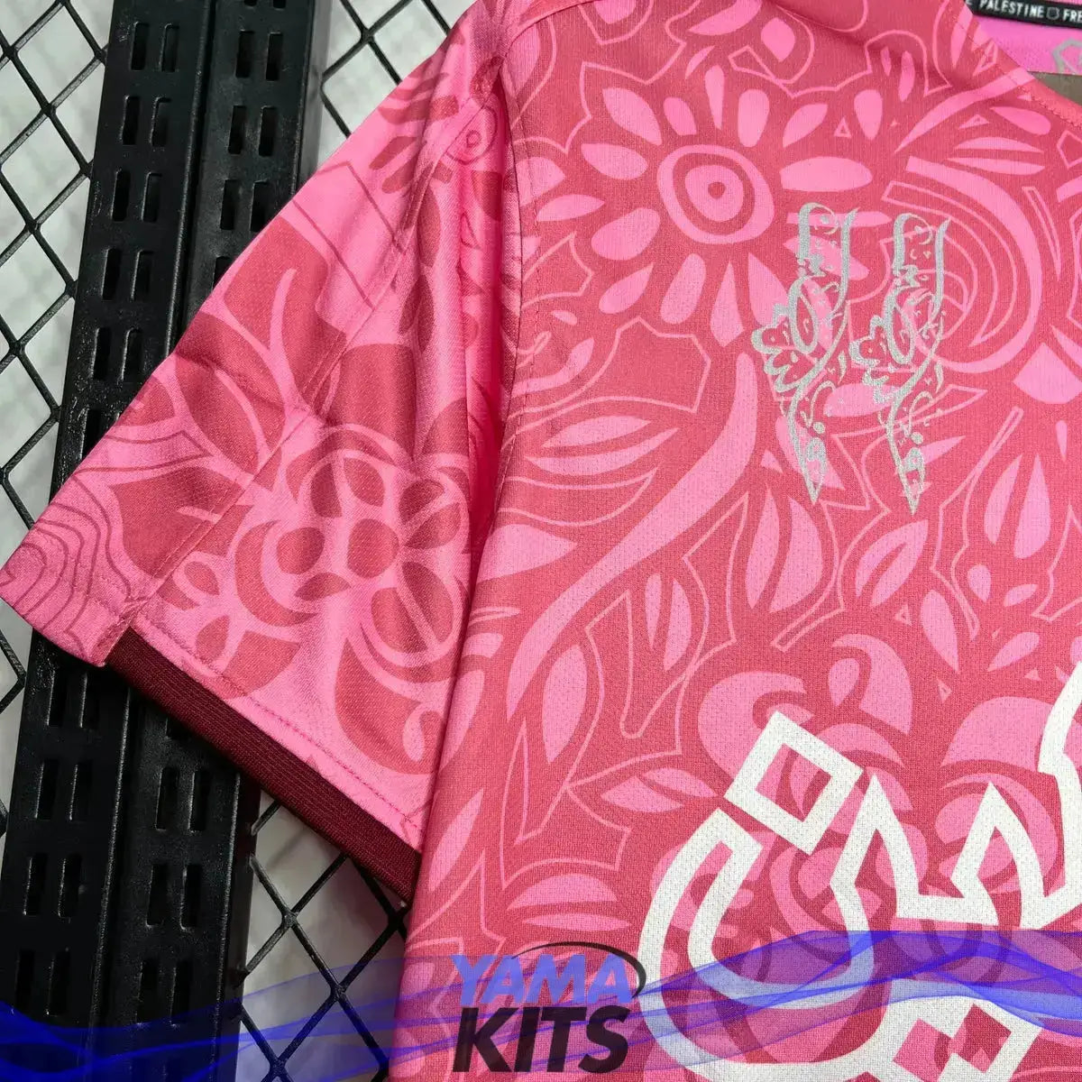 Maillot Palestine Concept « Rose » 2024/2025 YamaKits Foot