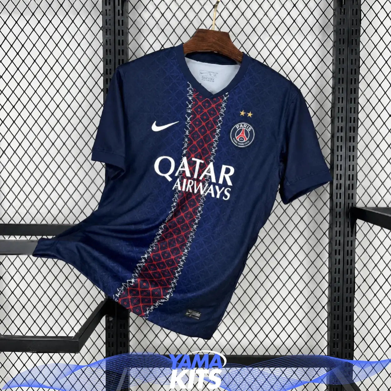 Maillot Paris SG « avec étoile »domicile 2025/2026 Yamakits