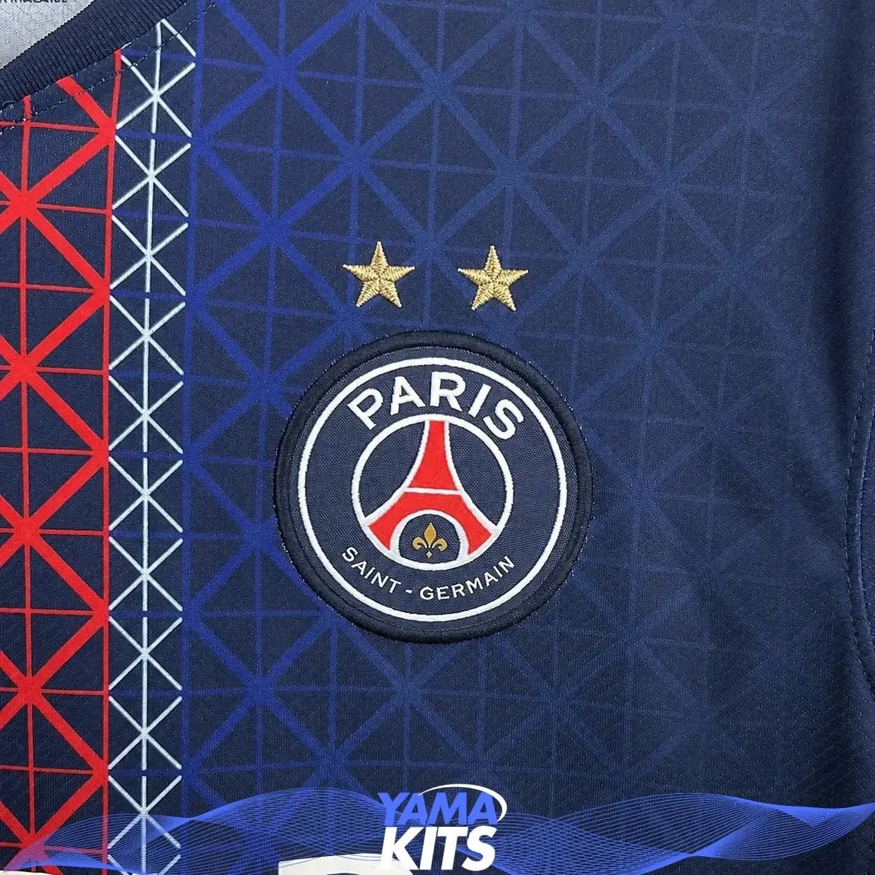 Maillot Paris SG « avec étoile »domicile 2025/2026 Yamakits
