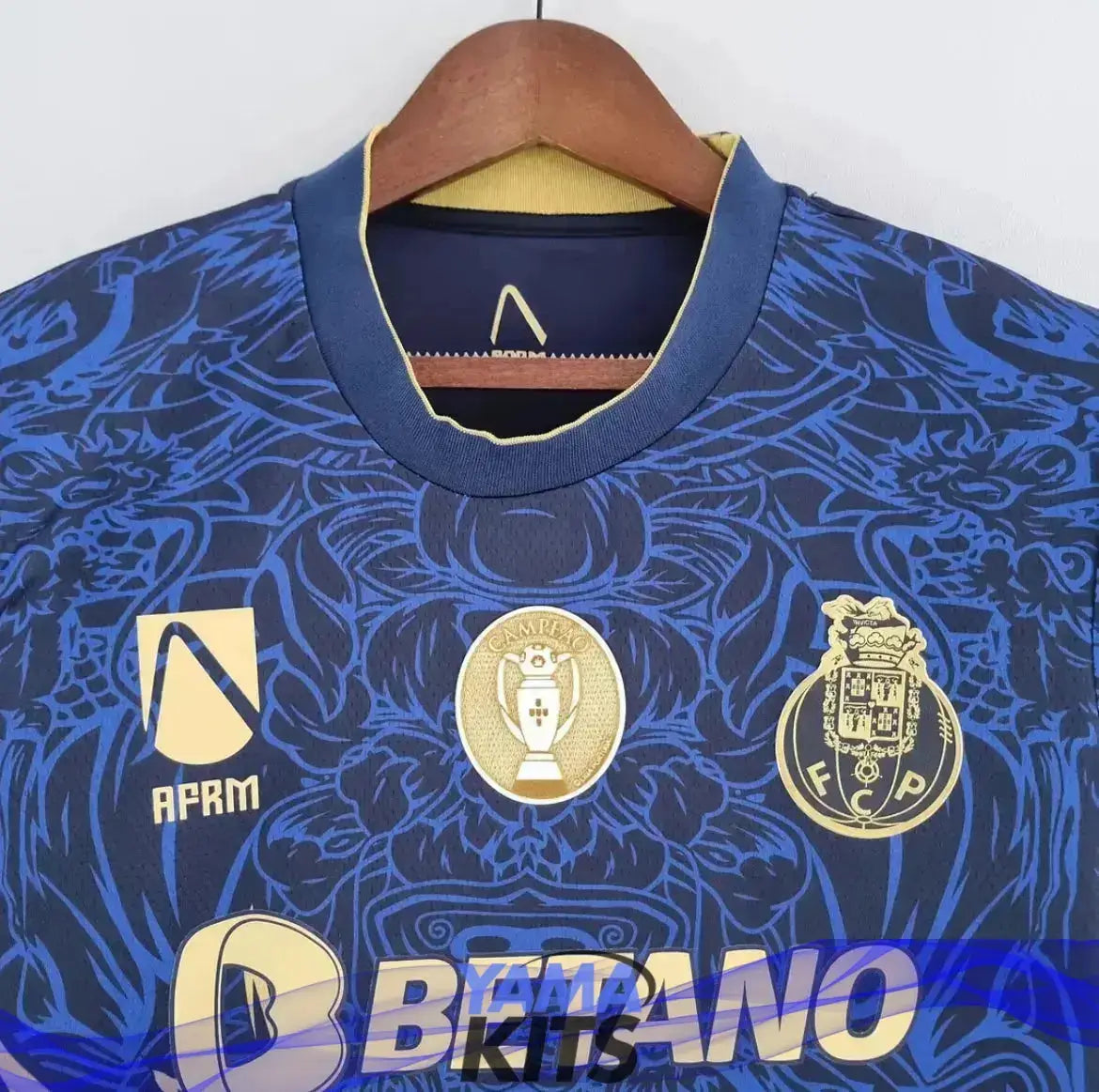 Maillot Porto concept "Dragon Bleu" 2022/2023 YamaKits Foot