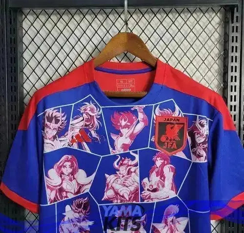 Maillot du Japon Anime Saints Blue 2023/2024 YamaKits Foot
