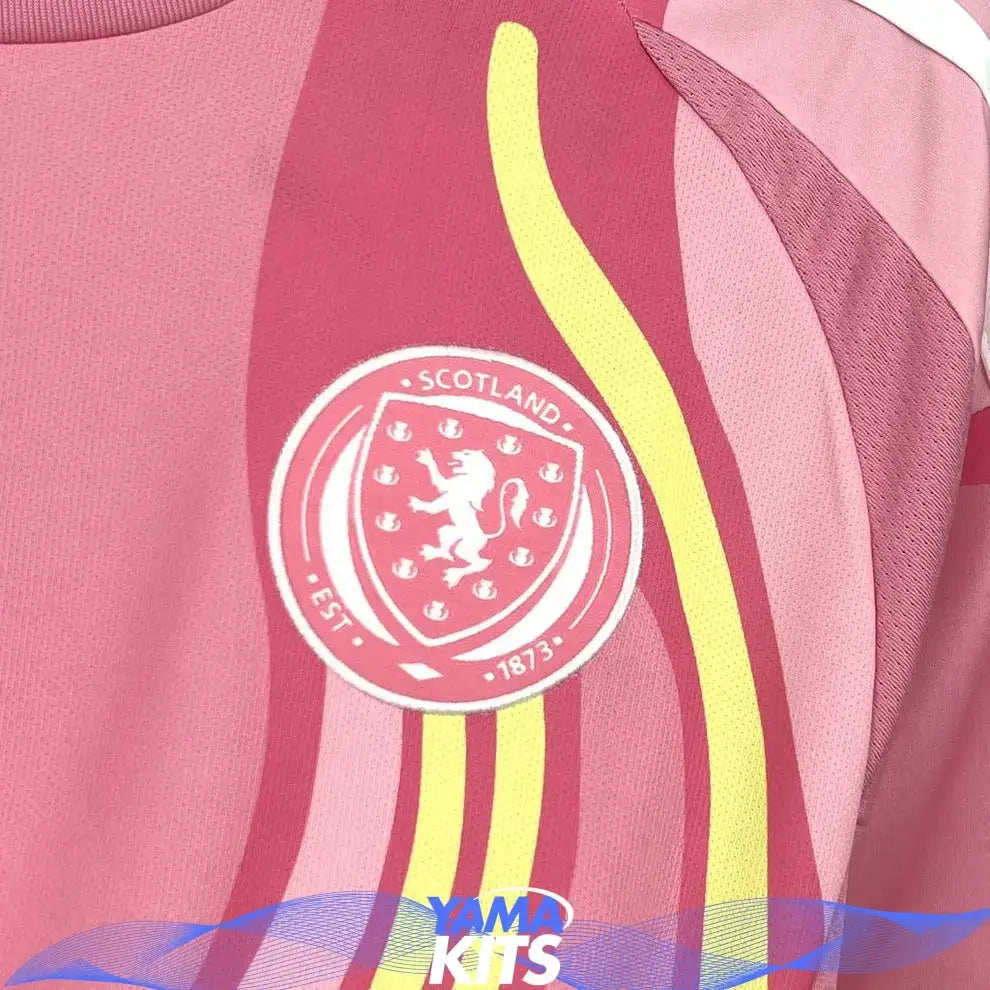 Maillot écosse extérieur « rose » 2024/2025 YamaKits Foot
